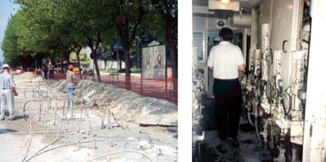 Figure 16. Turin subway grouting project site