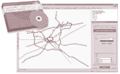 Screen shot of Regional Traffic Management Explorer used in the Netherlands.