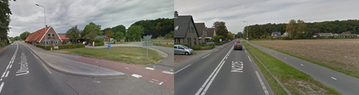 Figure 78 N225 after the reconstruction - Description: Freshly paved road with clear road marks 