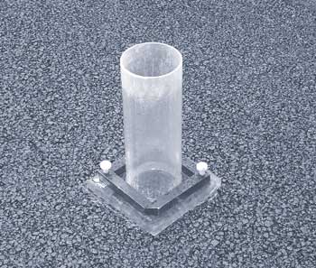 Permeability testing of recycled mix